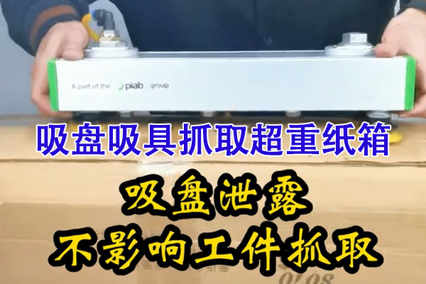 HONOVAC鸿诺吸盘吸具抓取超重纸箱