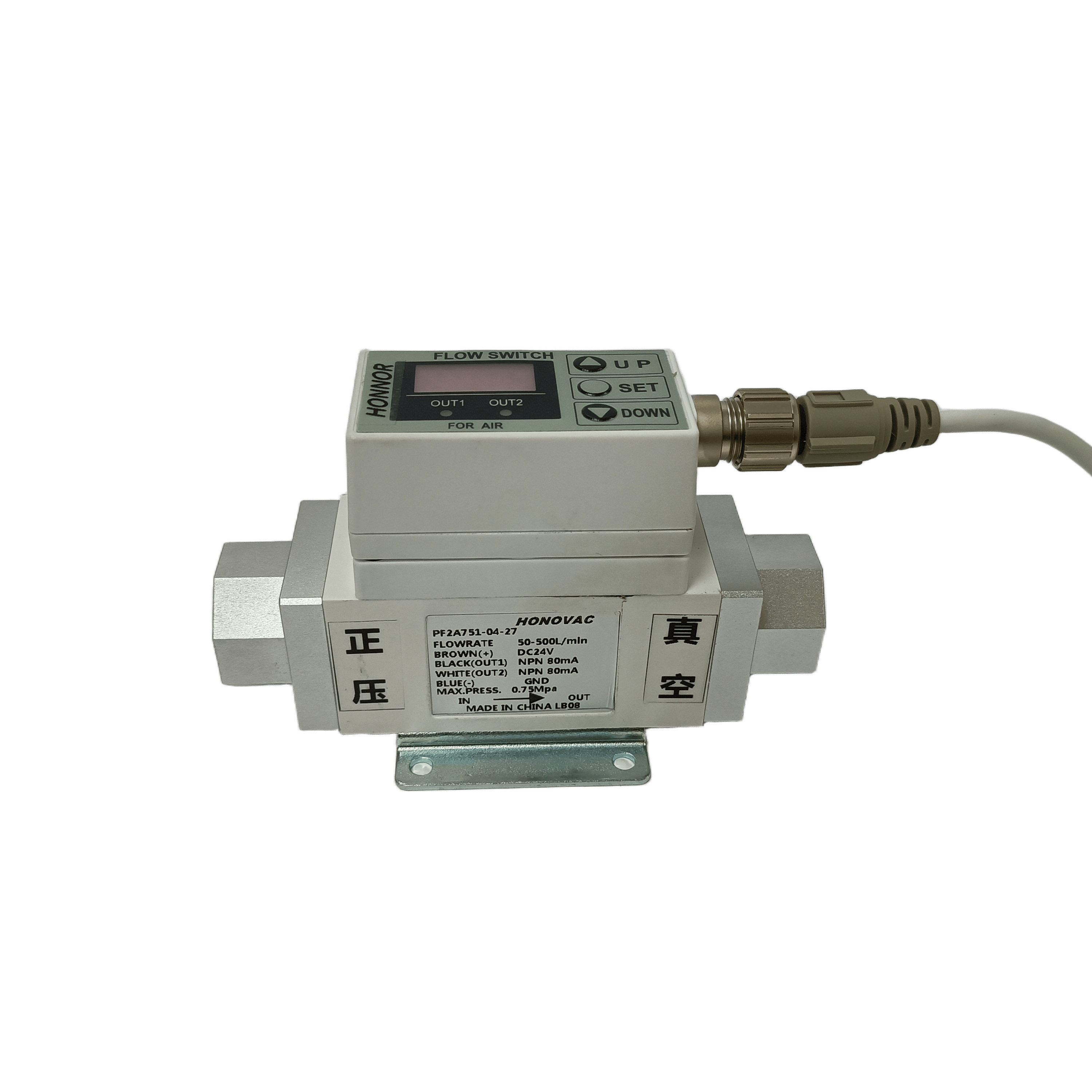 HONNOR/鸿诺 PF2A系列空气用数字式显示一体型流量开关